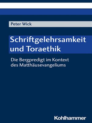 cover image of Schriftgelehrsamkeit und Toraethik